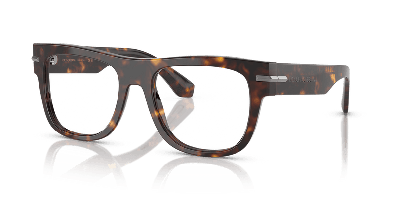 Dolce & Gabbana DG3407 in Havana / Demo Lens - Alternate View