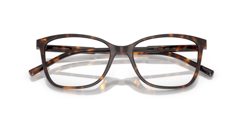 Dolce & Gabbana DG3424 in Havana (502) - Alternate View