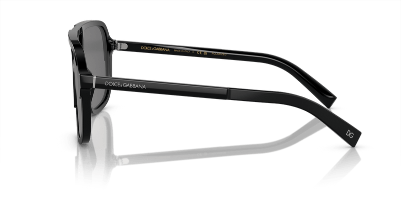 Dolce & Gabbana DG4354 in Black / Dark Grey - Alternate View