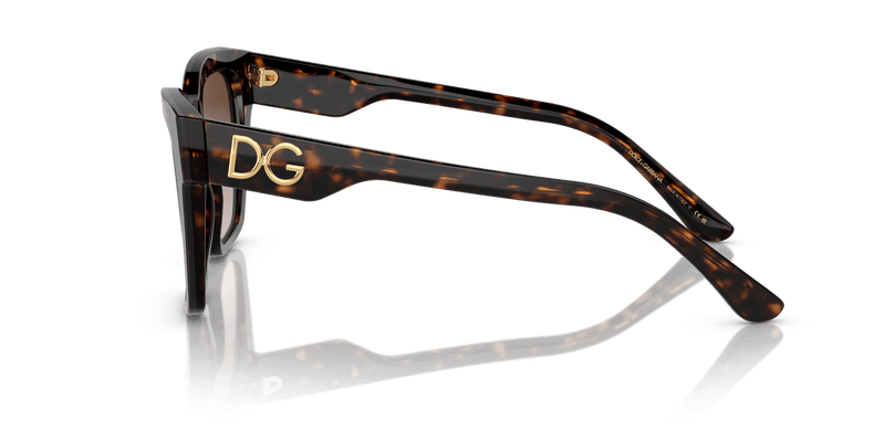 Dolce & Gabbana DG4384 in Havana / Gradient Brown - Alternate View