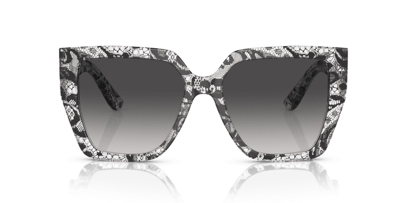 Dolce & Gabbana DG4438 in Black Lace / Grey Gradient (32878G) - Alternate View