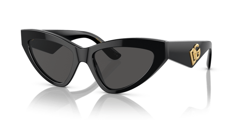 Dolce & Gabbana DG4439 in Black / Dark Grey - Alternate View