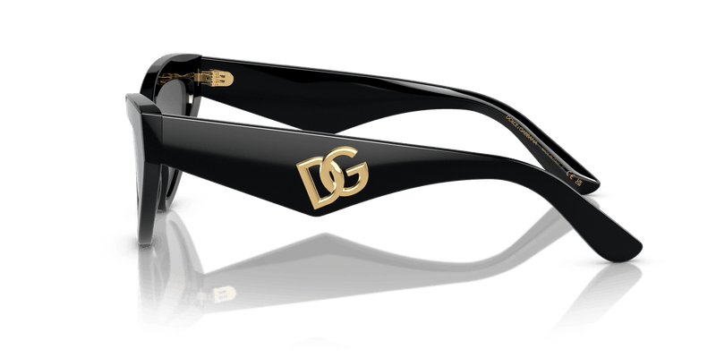 Dolce & Gabbana DG4439 in Black / Dark Grey - Alternate View