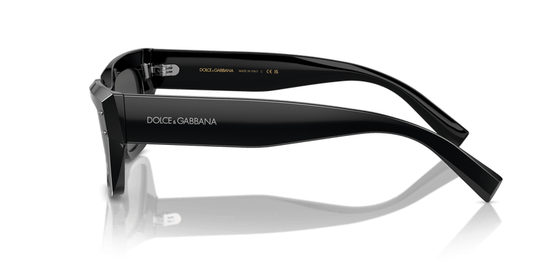 Dolce & Gabbana DG4462 in Black / Dark Grey - Side View