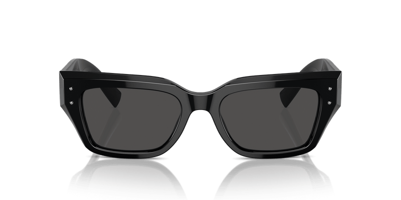Dolce & Gabbana DG4462 in Black / Dark Grey - Temple Detail