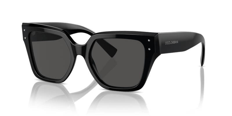 Dolce & Gabbana DG4471 in Black / Dark Grey - Front View