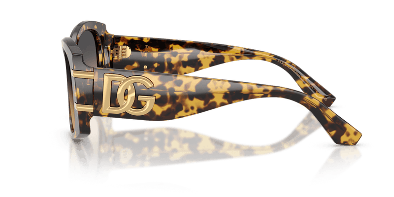 Dolce & Gabbana DG4501 in Yellow Havana / Light Yellow Gradient Grey (33302Q) - Alternate View