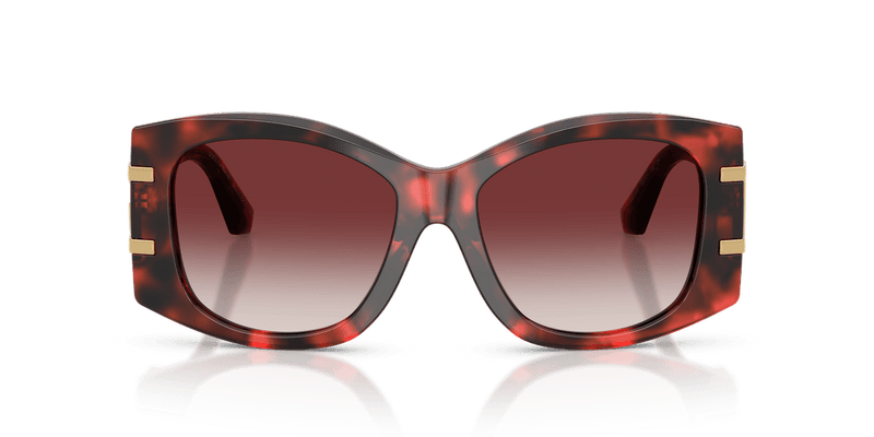 Dolce & Gabbana DG4501 in Red Havana / Clear Gradient Dark Brandy (33588H) - Alternate View