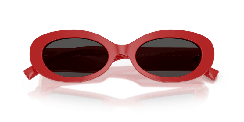 Dolce & Gabbana DG4537 in Full Red / Dark Grey (308887) - Side View