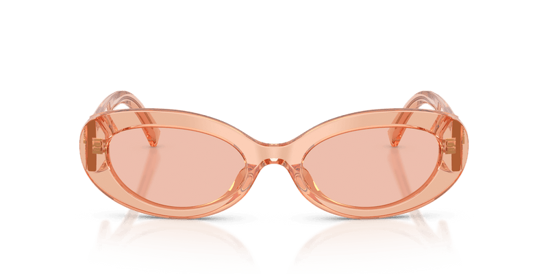 Dolce & Gabbana DG4537 in Nude Transparent / Dark Pink (322684) - Alternate View