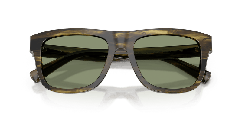 Dolce & Gabbana DG4545 in Striped Green / Green (306682) - Side View
