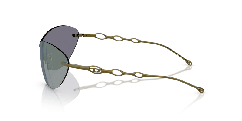 Diesel DL1006 in Shiny Green / Dark Violet Emerald Iridium - Alternate View