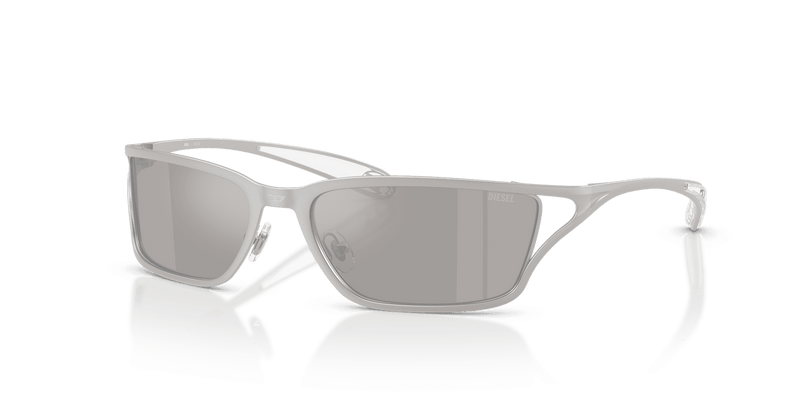 Diesel DL1015 in Matte Silver / Mirror Silver (10076G) - Alternate View