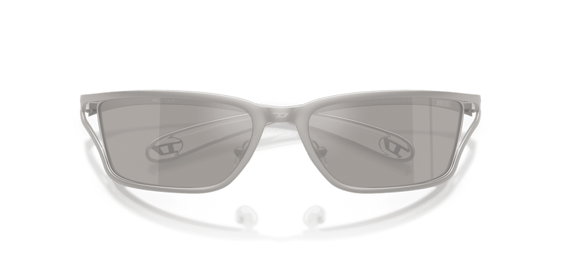 Diesel DL1015 in Matte Silver / Mirror Silver (10076G) - Alternate View