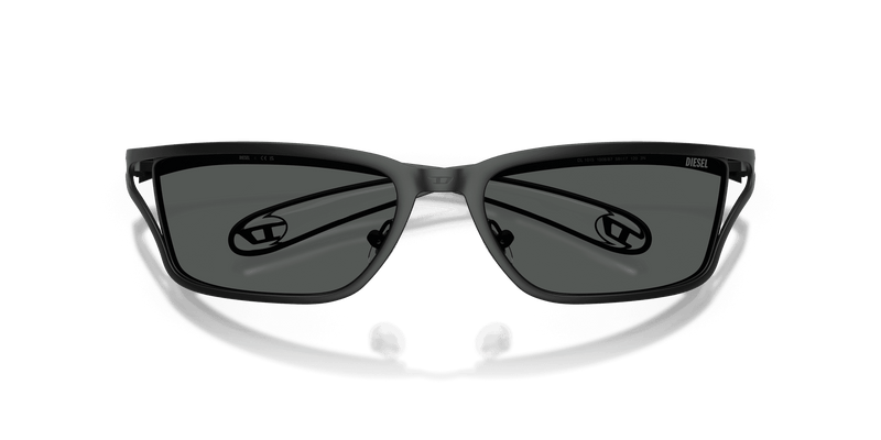 Diesel DL1015 in Matte Black / Dark Grey (100887) - Alternate View
