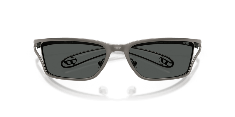 Diesel DL1015 in Matte Gunmetal / Dark Grey (100987) - Alternate View