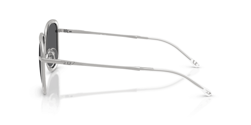 Diesel DL1017 in Matte Silver / Solid Grey (100787) - Temple Detail