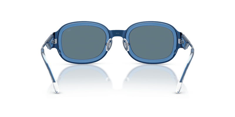Diesel DL1020 in Shiny Blue / Blue Internal Mirror Silver (10441U) - Alternate View