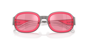 Brushed Gunmetal / Pink Mirror Internal Silver (104530)