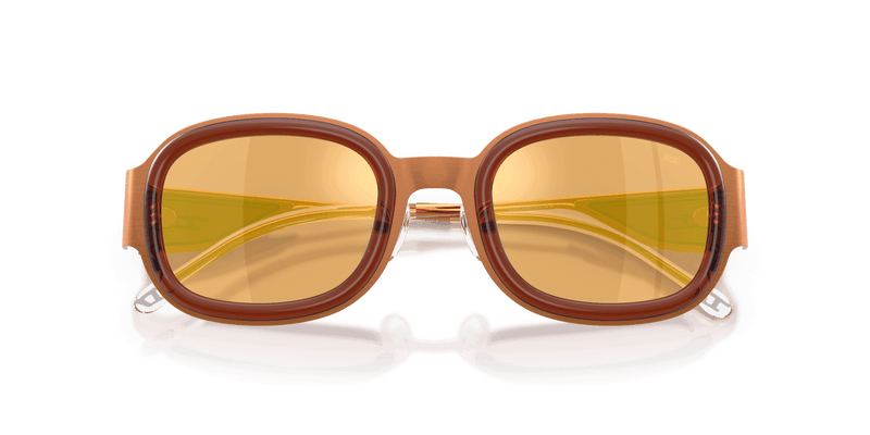 Diesel DL1020 in Orange / Orange Mirror Rose Gold (10467J) - Alternate View