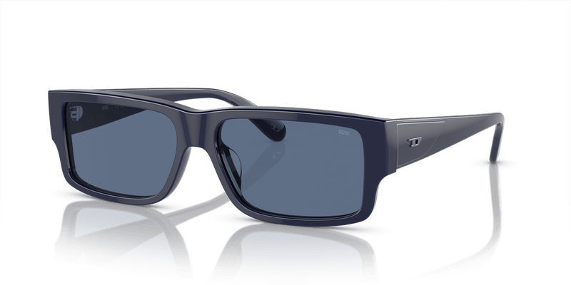 Diesel DL2003 in Shiny Blue / Solid Blue - Alternate View