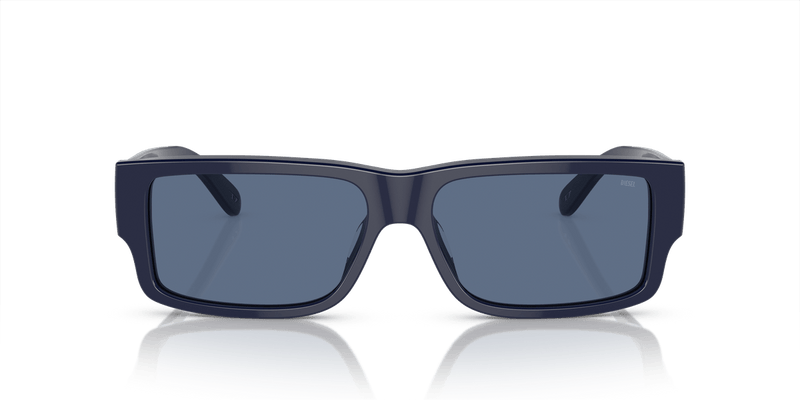 Diesel DL2003 in Shiny Blue / Solid Blue - Alternate View