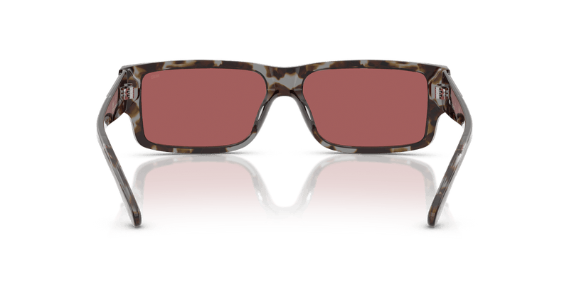 Diesel DL2003 in Shiny Grey Tortoise / Red Hiper Mirror - Alternate View