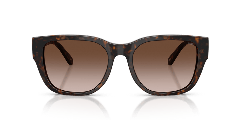 Diesel DL2005 in Havana Yellow / Brown Gradient - Temple Detail