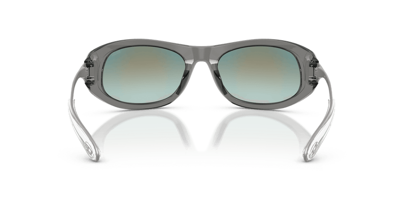 Diesel DL2007U in Transparent Dark Grey / Green Gradient Brown Mirror Red (2027B6) - Alternate View