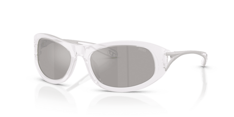 Diesel DL2007U in Opaline White / Mirror Silver (20286G) - Alternate View