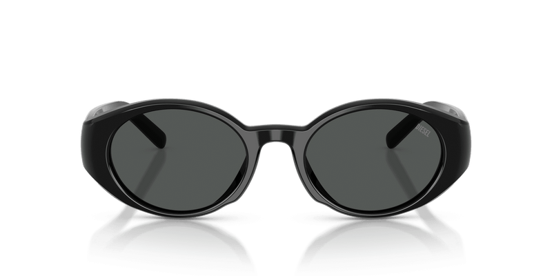 Diesel DL2008F in Solid Black / Solid Black (200187) - Back View