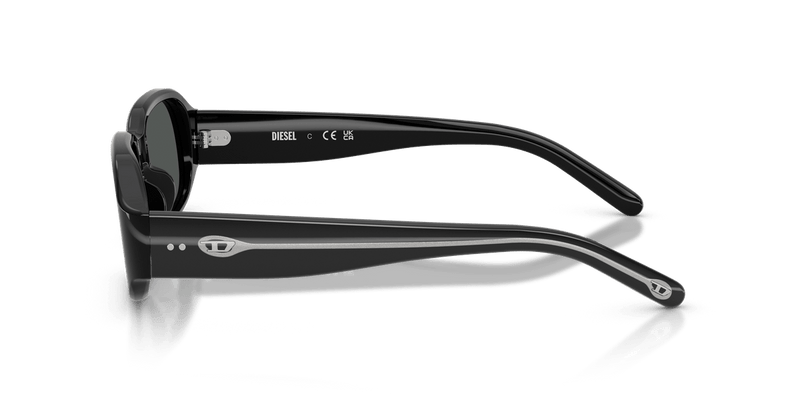 Diesel DL2009F in Solid Black - Side View