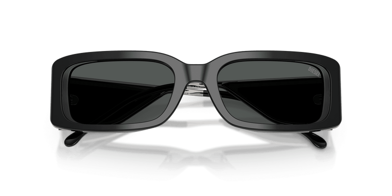 Diesel DL2017U in Black Tranparent Grey / Dark Grey (204487) - Side View