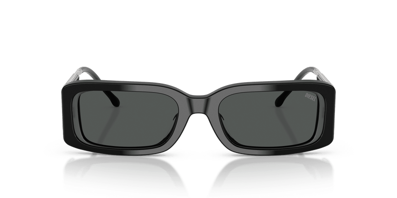 Diesel DL2017U in Black Tranparent Grey / Dark Grey (204487) - Back View