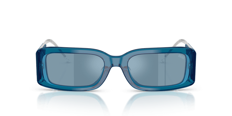 Diesel DL2017U in Transparent Blue / Light Blue Mirror Silver (20511U) - Alternate View