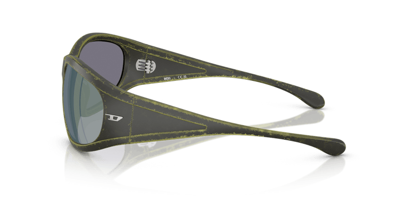 Diesel DL3002 in Rusty Green Black / Dark Violet Emerald Iridium - Alternate View