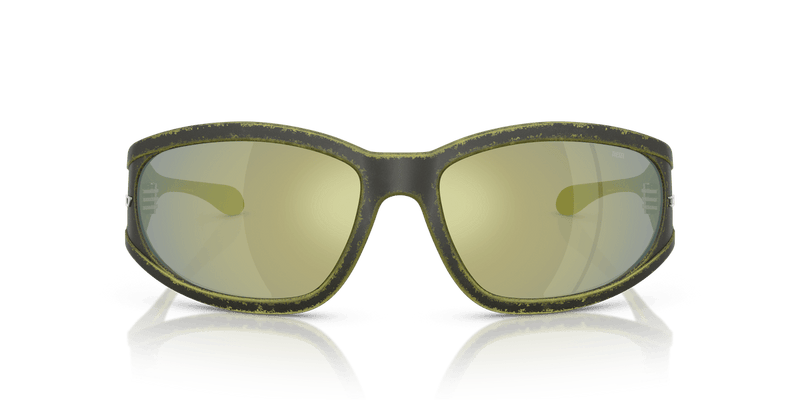 Diesel DL3002 in Rusty Green Black / Dark Violet Emerald Iridium - Alternate View