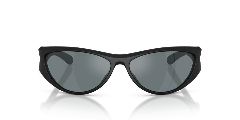 Diesel DL3004U in Matte Black / Black Mirror - Temple Detail