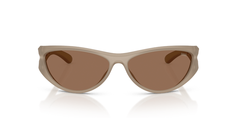 Diesel DL3004U in Opalescent Transparent Grey / Dark Brown - Alternate View