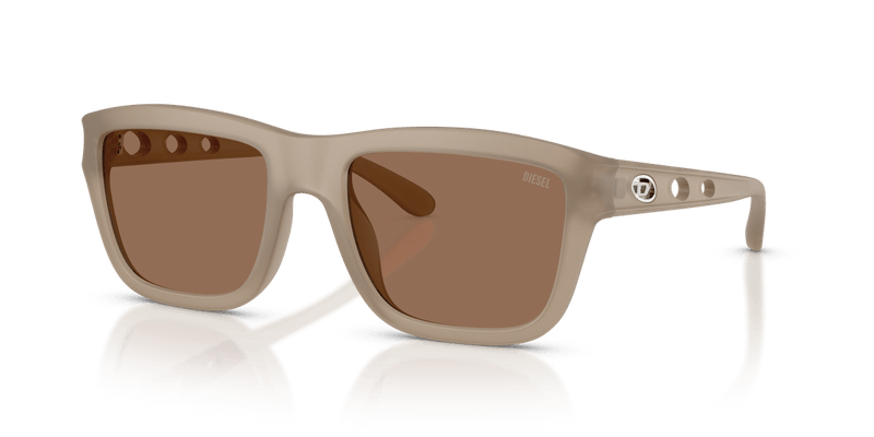 Diesel DL3006U in Opal Transparent Grey / Dark Brown - Alternate View