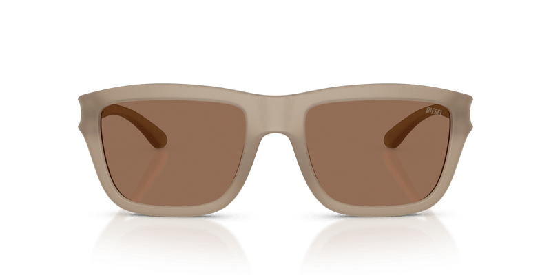 Diesel DL3006U in Opal Transparent Grey / Dark Brown - Alternate View