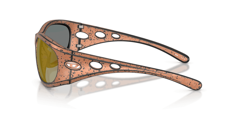 Diesel DL3012U in Bronze/Black / Grey Mirror Rose Gold (20114Z) - Alternate View