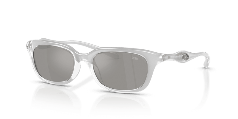 Diesel DL3013U in Metallic Crystal / Light Grey Mirror Silver (20296G) - Alternate View