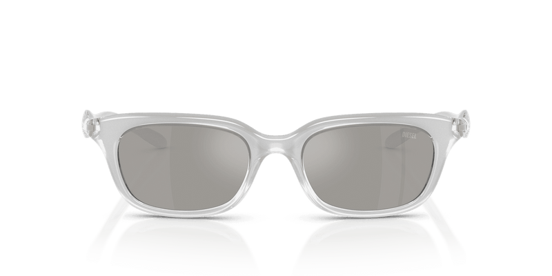 Diesel DL3013U in Metallic Crystal / Light Grey Mirror Silver (20296G) - Alternate View