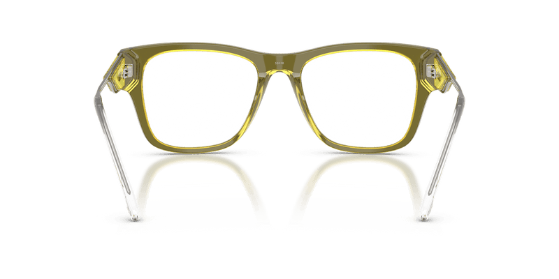 Diesel DL4019U in Trilayer Metal Yellow / Demo Lens - Alternate View