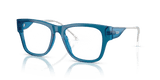 Blue Transparent / Demo Lens