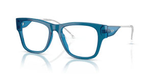 Blue Transparent / Demo Lens