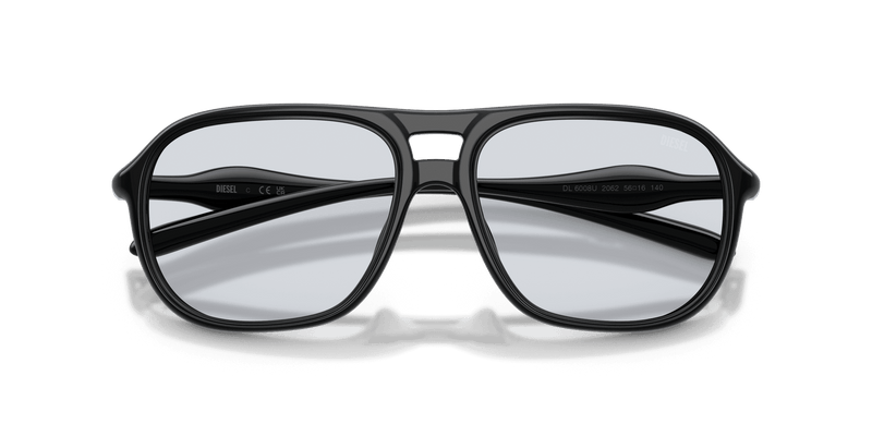 Diesel DL6008U in Black / Light Blue (2062) - Alternate View