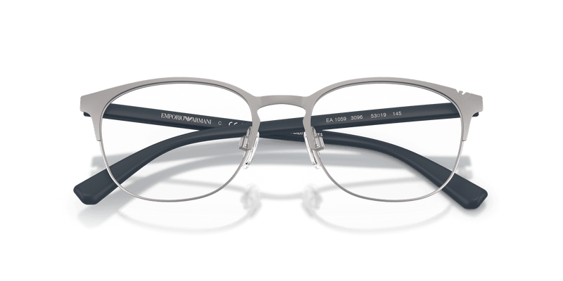 Emporio Armani EA1059 in Matte Gunmetal (3096) - Side View