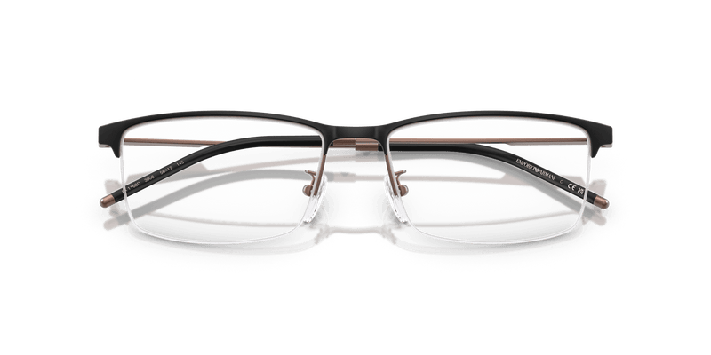 Emporio Armani EA1168D in Matte Black (3006) - Side View